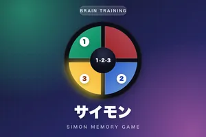 サイモン（光と音の記憶ゲーム・脳トレ）