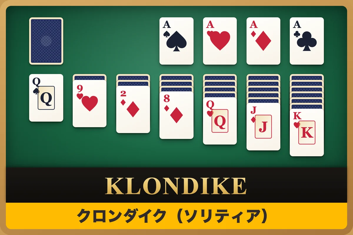 クロンダイク（ソリティア・無料）