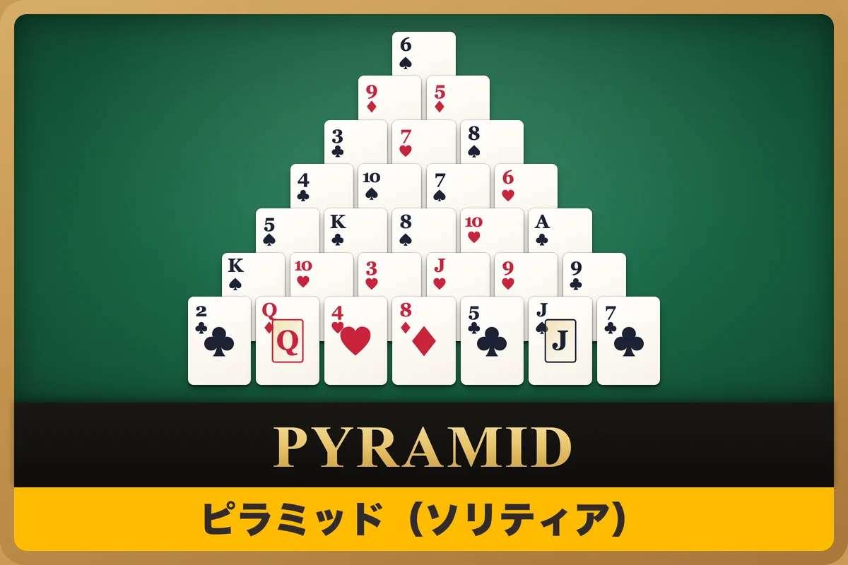ピラミッド（ソリティア・無料）