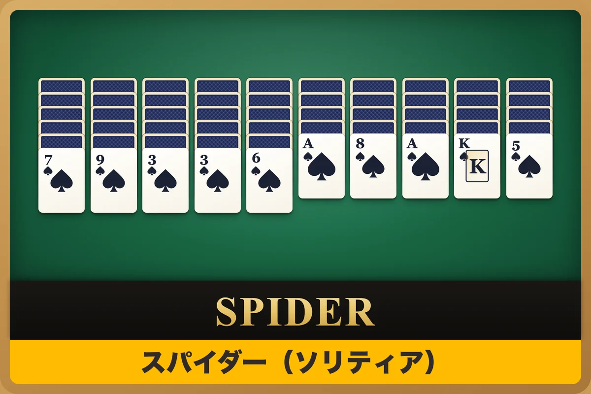 スパイダー（ソリティア・無料）
