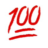 💯