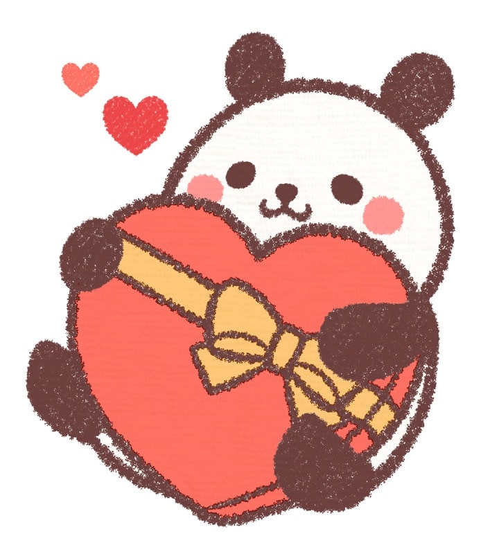 JigsawPuzzle's design:Panda Embracing Chocolate