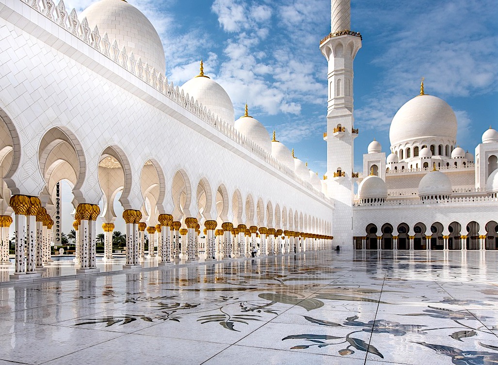 JigsawPuzzle's design:Mosque (Abu Dhabi - United Arab Emirates)