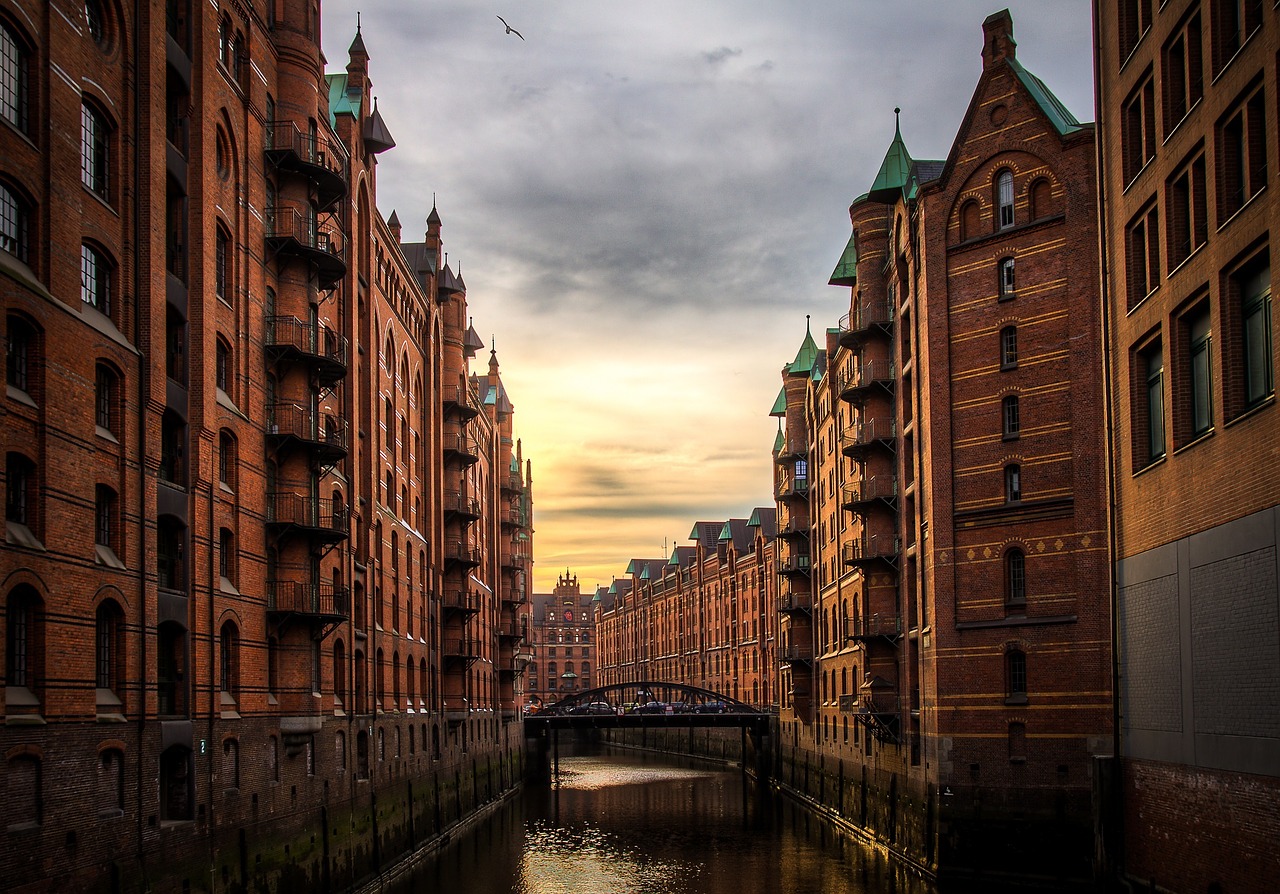 JigsawPuzzle's design:Cityscape of Hamburg