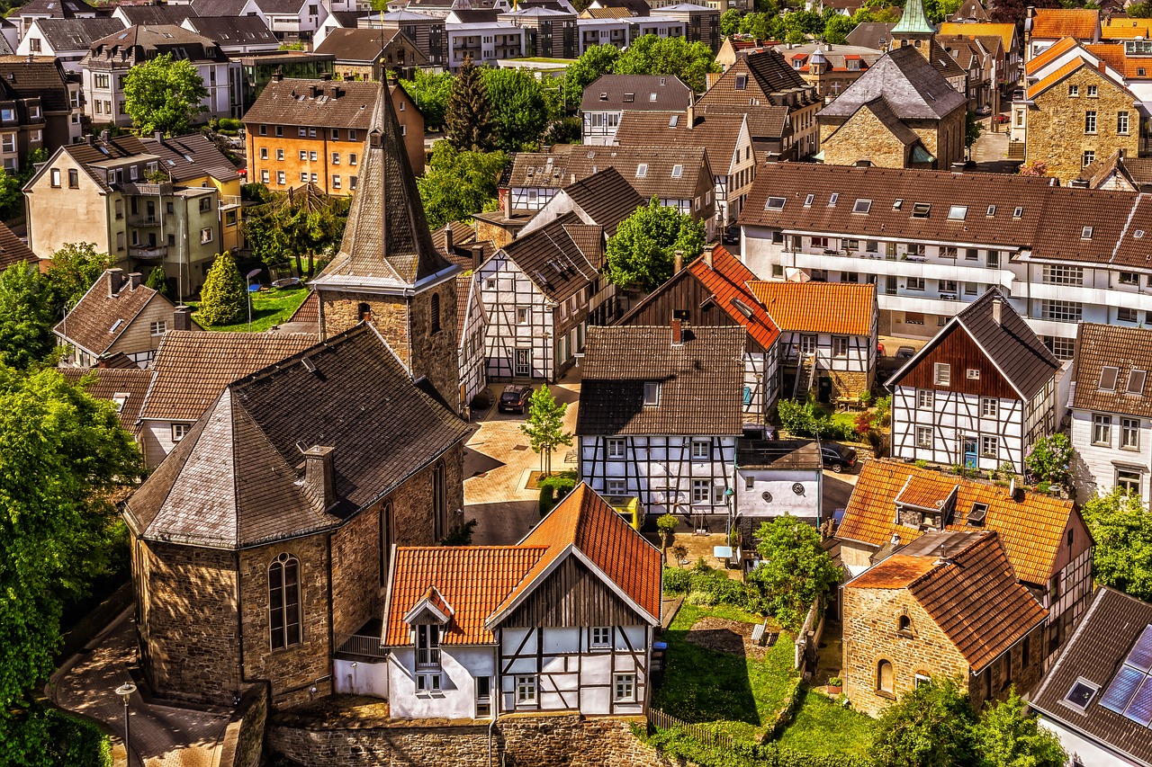 JigsawPuzzle's design:European Village with Historical Feel