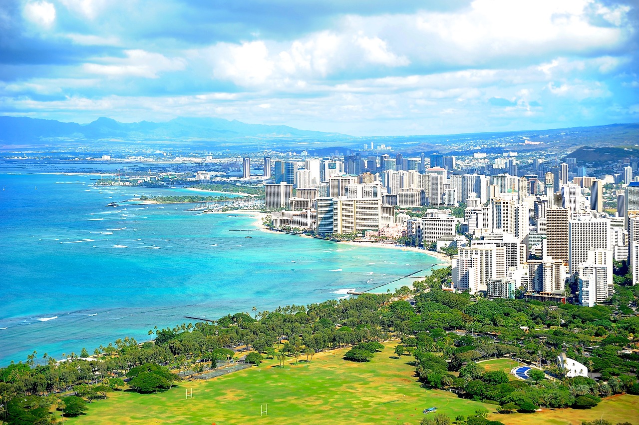 JigsawPuzzle's design:Waikiki Beach, Hawaii