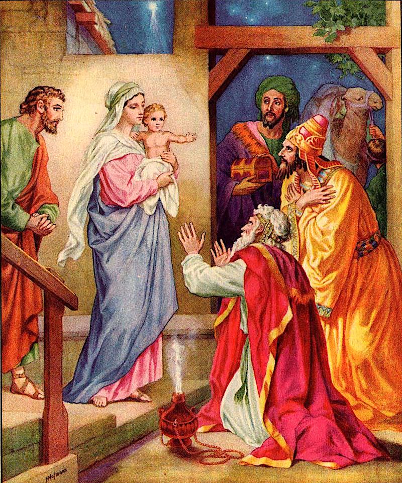 ジグソーパズルのヒント：東方の三博士（The Adoration of the Magi）
