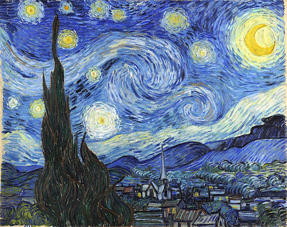 JigsawPuzzle's design:The starry night (Van Gogh)