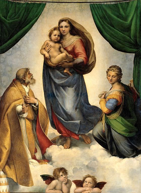 JigsawPuzzle's design:Madonna Sistina