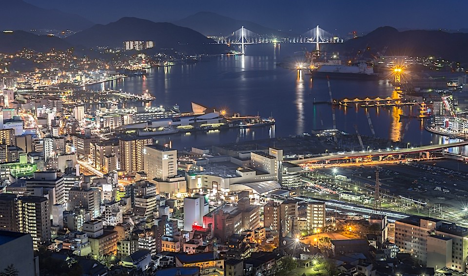 JigsawPuzzle's design:Nagasaki (One of Japan's 3 Great Night Views)