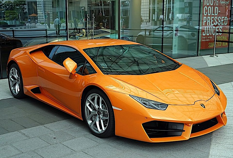 JigsawPuzzle's design:Orange Lamborghini