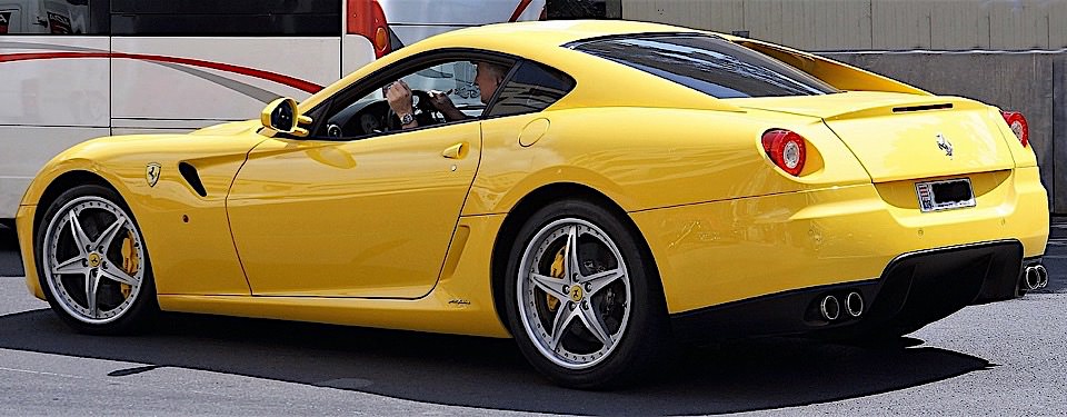 JigsawPuzzle's design:Yellow Ferrari