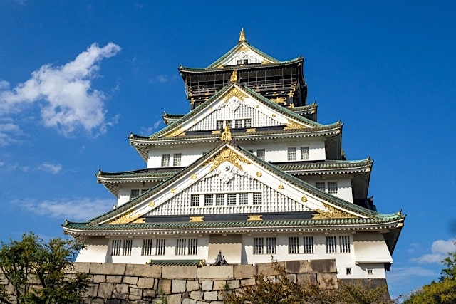 JigsawPuzzle's design:Osaka Castle and Blue Sky