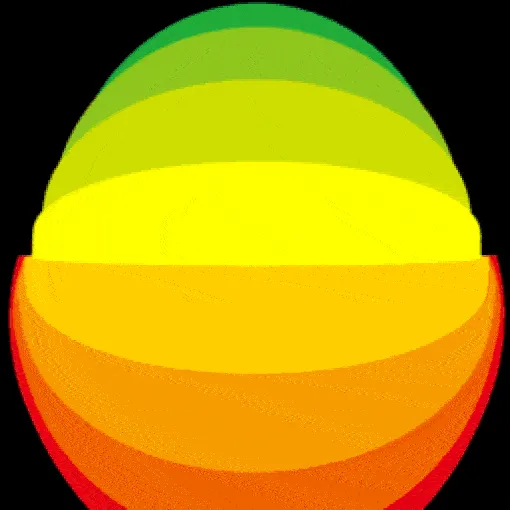 ジグソーパズルのヒント：カラフルな玉子ケース