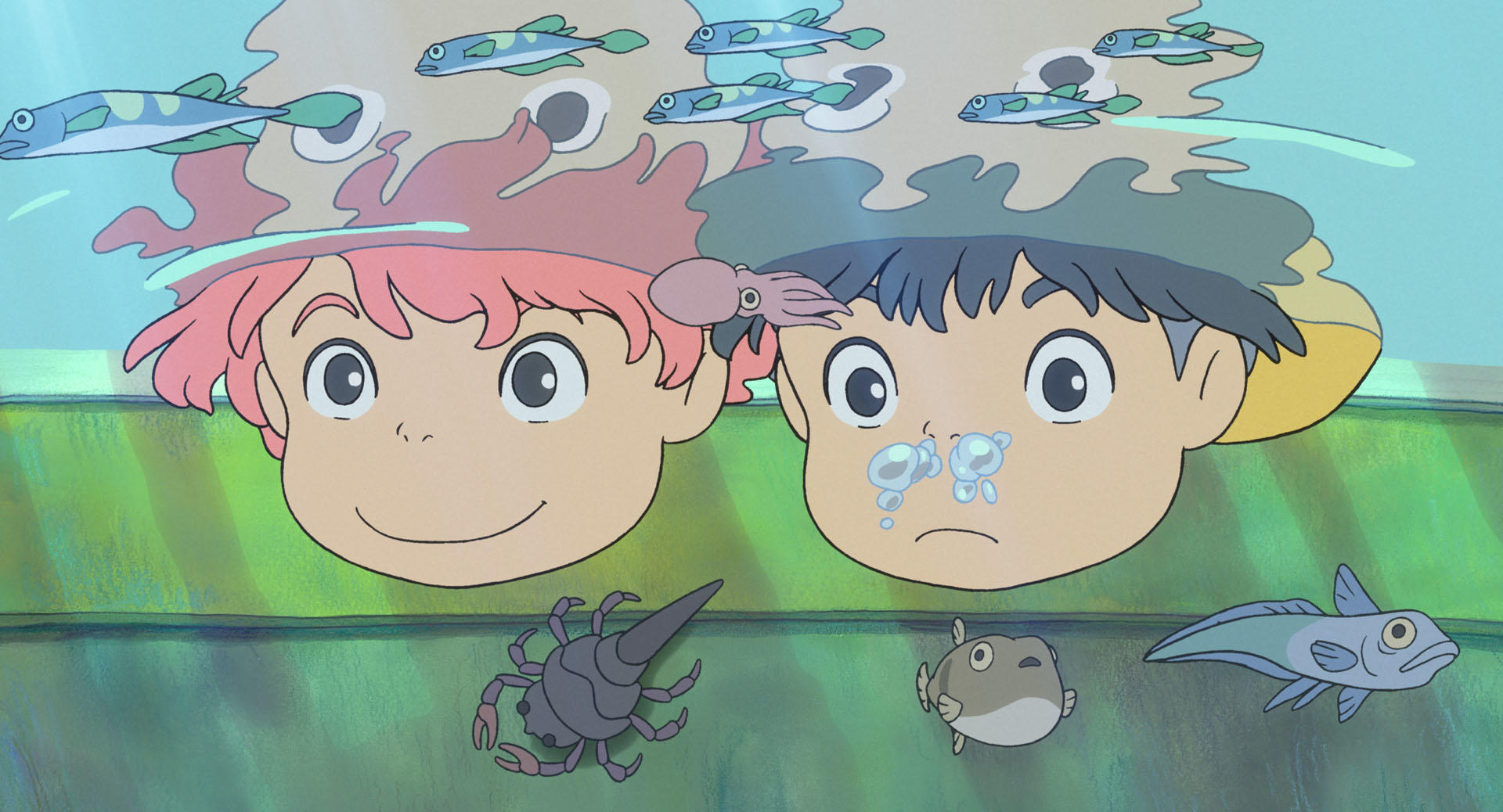 JigsawPuzzle's design:Ponyo on the Cliff by the Sea 040