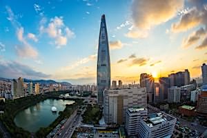 Free Online Jigsaw Puzzle:Lotte World Tower, Seoul