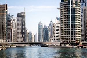 Free Online Jigsaw Puzzle:Skyscrapers of Dubai