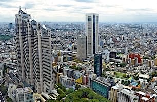 Free Online Jigsaw Puzzle:Cityscape of Tokyo