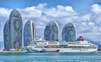 無料ジグソーパズルゲーム「中国の港町」