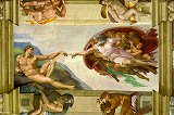 Free Online Jigsaw Puzzle:Creazione di Adamo
