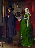 無料ジグソーパズルゲーム「アルノルフィーニ夫妻像（The Arnolfini Portrait）」