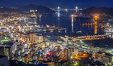 Free Online Jigsaw Puzzle:Nagasaki (One of Japan's 3 Great Night Views)