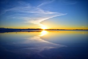 Free Online Jigsaw Puzzle:Reflected Sunrise