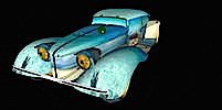 Free Online Jigsaw Puzzle:Funky Patterned Classic Car