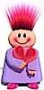 Free Online Jigsaw Puzzle:Fairy Holding a Heart (Rotating)