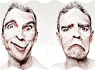 Free Online Jigsaw Puzzle:Wavy Man