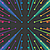 Free Online Jigsaw Puzzle:Multicolored Light Radiating