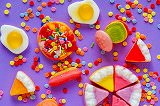 Free Online Jigsaw Puzzle:Colorful Gummy