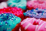 Free Online Jigsaw Puzzle:Colorful Donuts