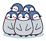 Free Online Jigsaw Puzzle:Group of Penguins
