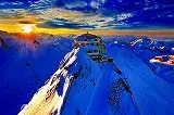 無料ジグソーパズルゲーム「アルプス山脈（スイス）」