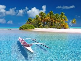 Free Online Jigsaw Puzzle 'Crystal Clear Sea (Tahiti)'