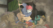 Ghibli 'Howl's Moving Castle' Jigsaw Puzzle (Free browser game)