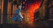Ghibli 'Howl's Moving Castle' Jigsaw Puzzle (Free browser game)