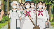 ジブリ「コクリコ坂から」のジグソーパズルゲーム（無料）