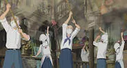 ジブリ「コクリコ坂から」のジグソーパズルゲーム（無料）