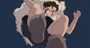 ジブリ「もののけ姫」のジグソーパズルゲーム（無料）