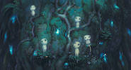 Ghibli 'Princess Mononoke' Jigsaw Puzzle (Free browser game)