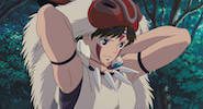 Ghibli 'Princess Mononoke' Jigsaw Puzzle (Free browser game)