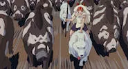 ジブリ「もののけ姫」のジグソーパズルゲーム（無料）