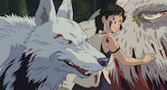 Ghibli 'Princess Mononoke' Jigsaw Puzzle (Free browser game)