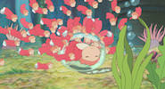 Ghibli 'Ponyo on the Cliff by the Sea' Jigsaw Puzzle (Free browser game)
