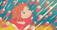 Ghibli 'Ponyo on the Cliff by the Sea' Jigsaw Puzzle (Free browser game)
