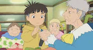 ジブリ「崖の上のポニョ」のジグソーパズルゲーム（無料）