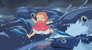 Ghibli 'Ponyo on the Cliff by the Sea' Jigsaw Puzzle (Free browser game)