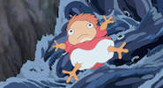 Ghibli 'Ponyo on the Cliff by the Sea' Jigsaw Puzzle (Free browser game)